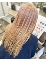 ラウラアンドロー(LAURA&RO)&nbsp;ダブルカラー/ケアブリーチ/インナーカラー/ベージュ【塚口】