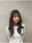 大人ガーリー/ミディアムレイヤーカット/似合わせカット