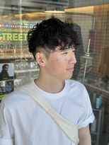 スウェル 船橋店(Swell) MEN’S HAIR/サーフカール/刈り上げセンターパート/船橋
