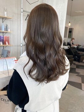 シェル 津山の手店(shel) 20代30代40代髪質改善カラーミルフィーユ透明感耳掛け小顔