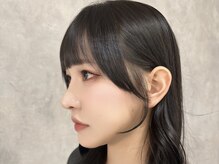 顔まわりカットにこだわりあり◎結んでも可愛い、小顔見えするバランスを大切にしています♪