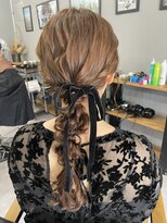 ウェイビー 桜木町店(WAVY) 【WAVY hair set】ふわふわ編みおろしスタイル