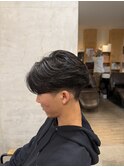 ニュアンスパーマフェザーパーマ刈り上げセンターパート春日井駅