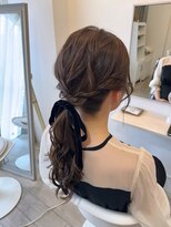 シュエット 横浜関内店(Chouette) ローポニーアレンジ