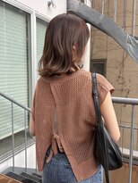 エムサロン 高崎あら町テラス(emusalon)&nbsp;[mayuki]透ける栗色