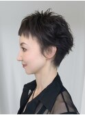 個性派スパイキーショート　ベリーショート　ハンサムショート