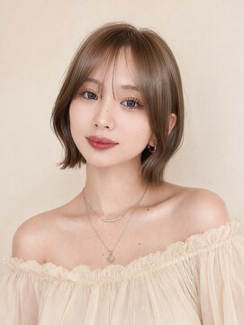 サンド ミュウ 横浜店(sand mieu) 巻ける縮毛矯正◎柔らかナチュラルボブ