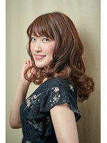 アイルビーヘア(I'll b hair)&nbsp;【下北沢＊I'll b hair＊】厚めバング★くびれウエーブ