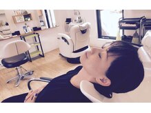 ヘアーサロン アサイ(HAIR SALON ASAI)の雰囲気（シンプルで明るい店内、アットホームな空間へ是非!!）