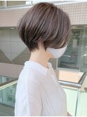 シークレットハイライト/ラベージュ/ハンサムショート/江角力也