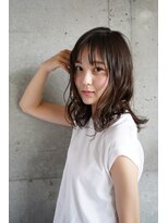 ブランチ(branch)&nbsp;branchスタイル　イルミナカラー×ミディアムボブ