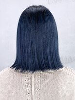 アイティーバイアルバム 藤沢店(IT by ALBUM)&nbsp;ブルーブラック_カーキグレージュマッシュショート_ba323491