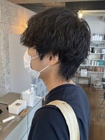 バイフィフス 原宿/表参道(by fifth)&nbsp;襟足のあるマッシュウルフと洒落感パーマ