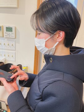 オーシャン(Ocean) ［OCEAN　Hair&Life]暗髪/ボブショート/前下がりボブ