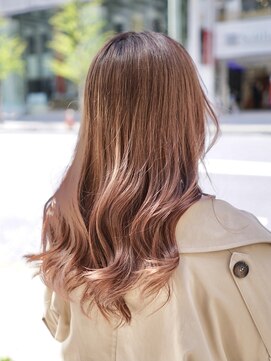 ヘアサロン ハクギンザ(hair salon haku GINZA) 【haku/川口】ピンクベージュ【銀座/銀座5丁目】