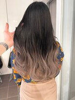 イース バイ アンブルリュクス 北千住(Ease by amble luxe)&nbsp;ミルクティーグラデーション