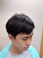 スマイル(Smile) 好印象 ビジネス リクルート 就活 七三 ベリーショート 黒髪