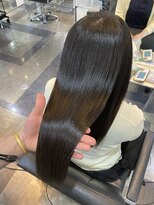 イオエ(ioe)&nbsp;前髪/アンブレラカラー/こなれミディ/イメチェン/ウェーブパーマ