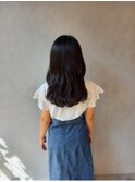 外ハネボブ/美髪のススメ/韓国マッシュ/ブルーブラック/髪質改善