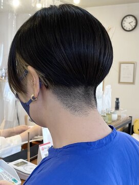 モリオ フロム ロンドン 成増店 【morio成増/米村】刈り上げハンサムショート