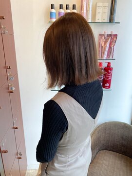 マーリャヘアー(mallia hair) 切りっぱなしボブ