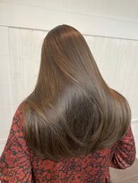 ナンバー ブラオ 名古屋栄(N° blao)&nbsp;マロンブラウン　オリーブベージュ　酸性ストレート