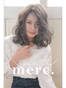 メルク(merc.) グレーアッシュ☆ミディ