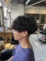 アイズ 海老名(AIZU)&nbsp;波巻きスパイラルパーマ　メンズマッシュ　シャドウパーマ