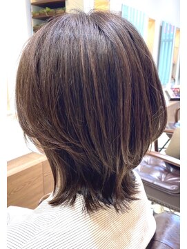 ヘアー リッツ 武豊店(Hair Ritz) クセを生かしたウルフカット