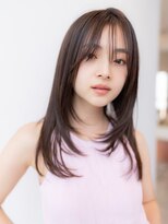 イオ 本厚木(io)&nbsp;韓国レイヤーハッシュカットイメチェンシースルーバング