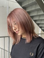 マール(MAAR) pink beige / レイヤーカット