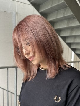 マール(MAAR) pink beige / レイヤーカット