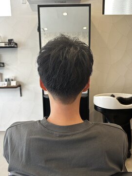 ルポ(Repos) 京都・長岡京市ツーブロックショート