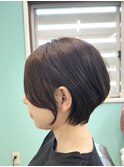 【髪質改善】横顔美人ショートボブ【立川】