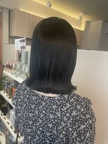 ウルア 吉祥寺店(ULUA)&nbsp;髪質改善 艶髪 韓国風 エギョモリ ブルーブラック 吉祥寺