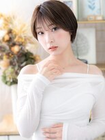 カバーヘア ブリス 戸田公園西口店(COVER HAIR bliss) 透け感バレイヤージュ大人丸みショートc4戸田公園20代30代40代