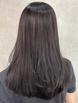 ルノン(LUNON)&nbsp;シルバーラベンダー/ハイライト/レイヤーカット