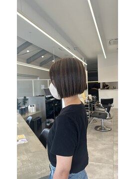 レノ(RENO) ボブ/アンブレラカラー/金沢美容院/reno