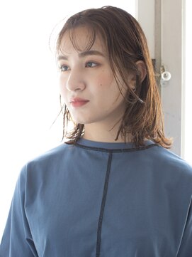 アカサ(A.casa) 切りっぱなしスタイル/20代/30代/40代/50代/西阿知/イオン倉敷