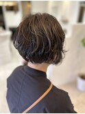 アシメ☆刈り上げボブ