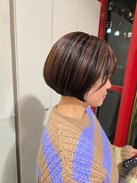 榮美容室 本店 アンブレラボブ