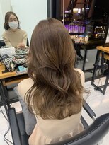 ゲーム 下北沢(GAME) デジタルパーマミルクティーベージュカラー髪質改善韓国ヘア