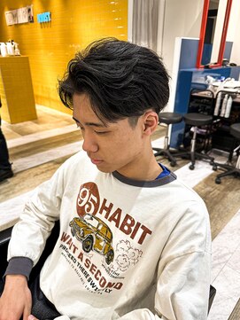 ルースト 京都河原町店(ROOST) フェザーショートフェザーパーマニュアンスパーマ