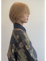 エルガ バイ コバルト(LGA by cobalt)&nbsp;ショートボブ×ブロンド