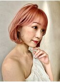 メルティカラー似合わせカットウェーブミディアムレイヤーカット