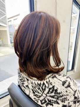 オントエンヘアー(ONTOEN.Hair) くびれるミディアム
