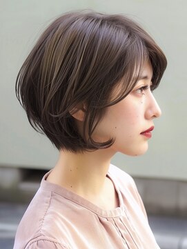 アルトリスト(Altruist Aging×HAIR&SPA) ☆イメチェンピンクベージュアンブレラカラー前髪クールショート