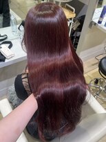 ユーフォリア 新宿店(Euphoria) チェリーレッド/Aujuaトリートメント/美髪カラー/髪質改善