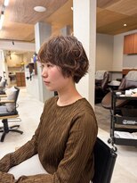 サンドット(Sun.)&nbsp;ラフウェーブ/ショート/パーマスタイル/髪質改善