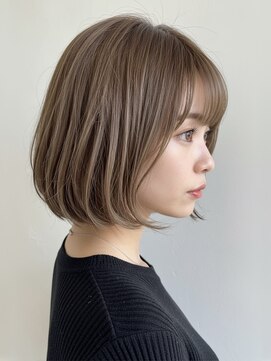 ソードリーフ(swordlief hair&spa) 艶髪ミルクティーグレージュ